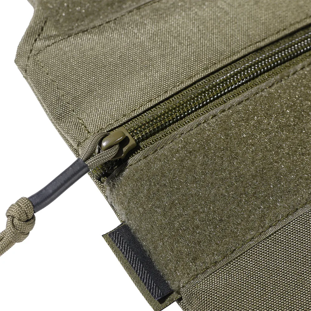 Tactical Panel Protect Pouch Magic Tape Multi-fit Pocket Retention Flap  Plate Carrier Pouch Assault Hunting Vest Tool Bag 3