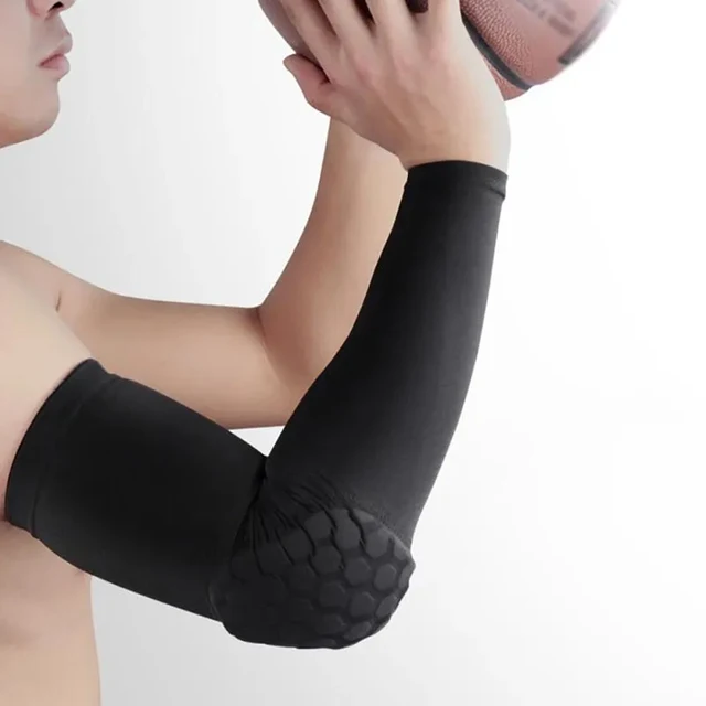 1pcs Arm Sleeve Armband Elbow Support Basketball Arm Sleeve Breathable Football Safety Sport Elbow Pad Brace Protector 5