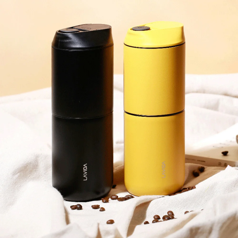 Mini Electric Coffee Machine Portable Outdoor Espresso Manual Handheld