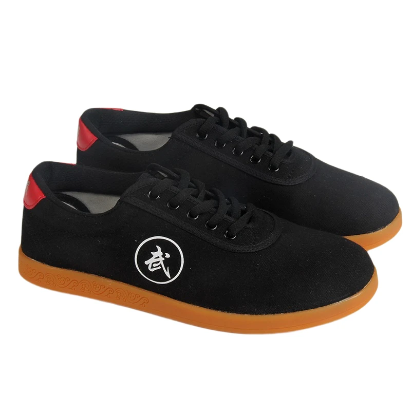 Canvas Tai Chi Shoe Tendon Good Quality Martial Art Shoes Soft Bottom Practice kung fu Shoes Wingchun martial arts shoes