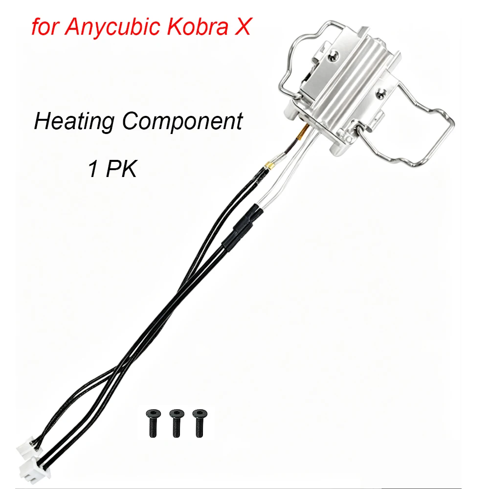 HzdaDeve لمكون التسخين Hotend لطابعة Anycubic Kobra X