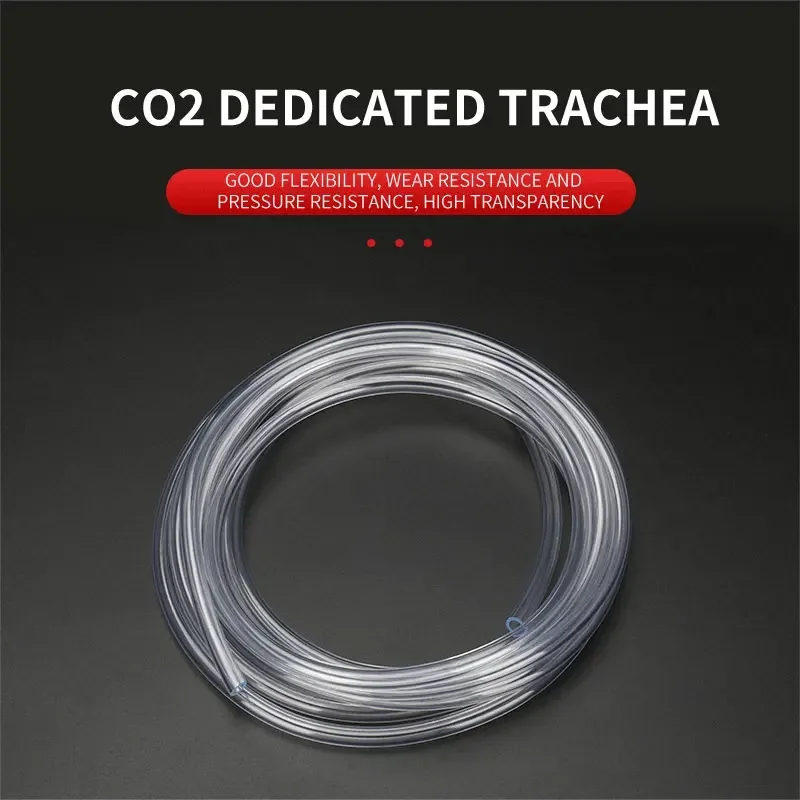 2m DIY Aquarium Planted Tank CO2 System Tube for CO2 Generator System Kit D501 D301 Accessoriers 4