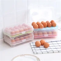 Refrigerator Egg Storage Box Compartment Storage Egg Rack Support Egg Grid Tool Can Be Superimposed with Lid Egg Box 2