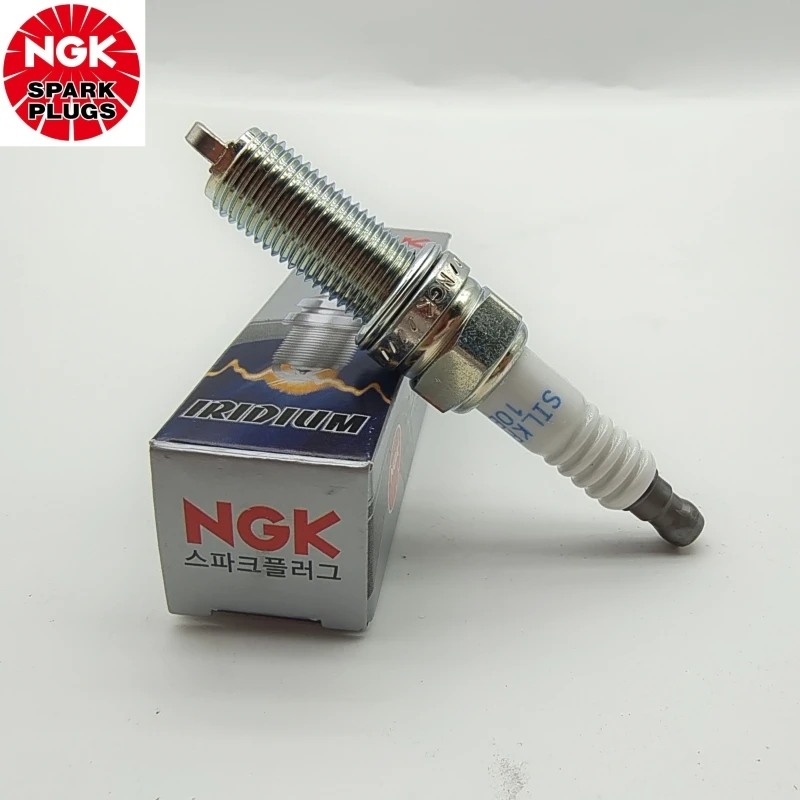 4PCS Qriginal NGK SILKR6C10E 97098 Laser Iridium Platinum spark plugs for Kia K2S KX CROS Huanchi Hyundai Rena Lenna G4LC