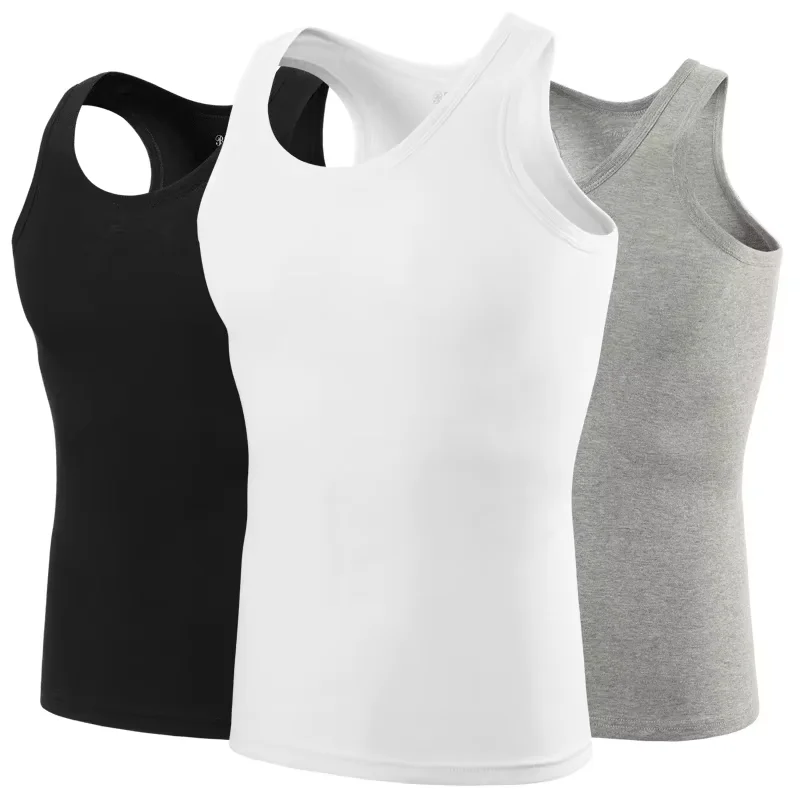 Men's Four Seasons Slim Fit Cotton Vest - Casual and Comfortable