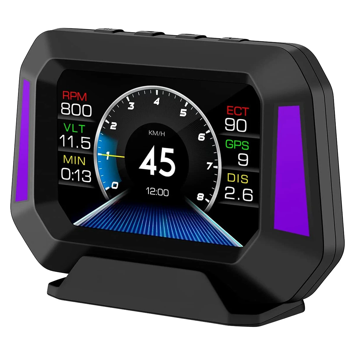 

Car HUD Digital Gauge OBD GPS System Gradiometer Vehicle Speed Auto Diagnostic Tool Car Speedometer
