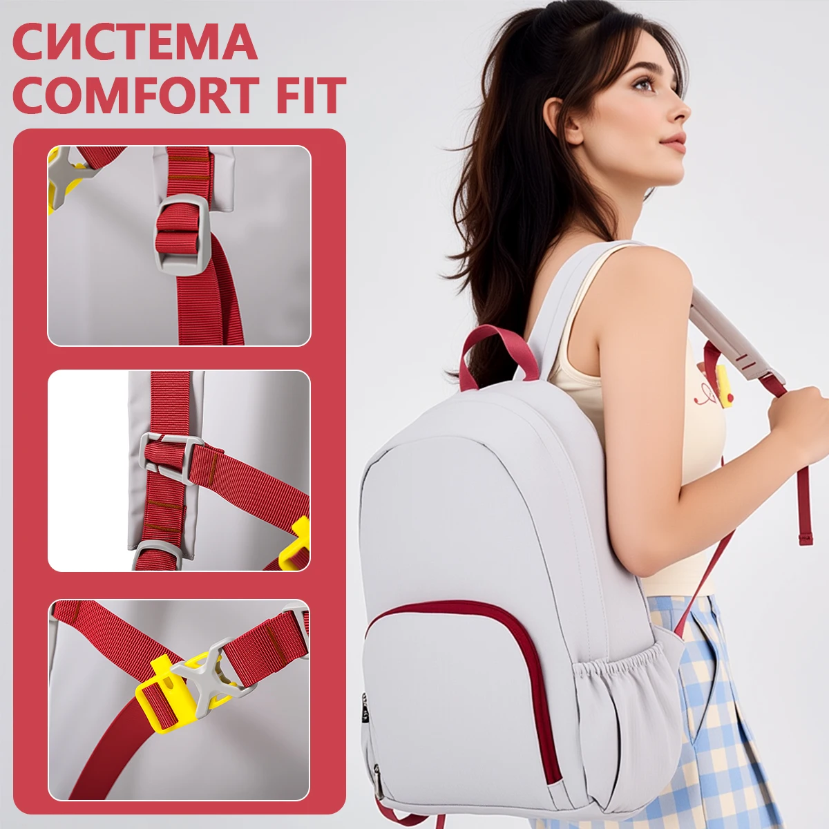 Backpack Men's Simple Large-Capacity Computer Backpack Women's Casual Japanese Style Junior High School Student High School Student Schoolbag Female Simple Work Clothing Hiking