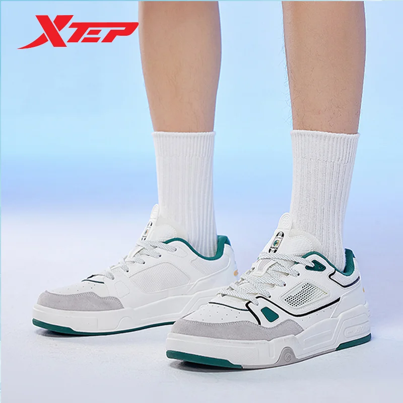 XtepReverseSkateboardingShoesMenWearResistantNonSlipMens