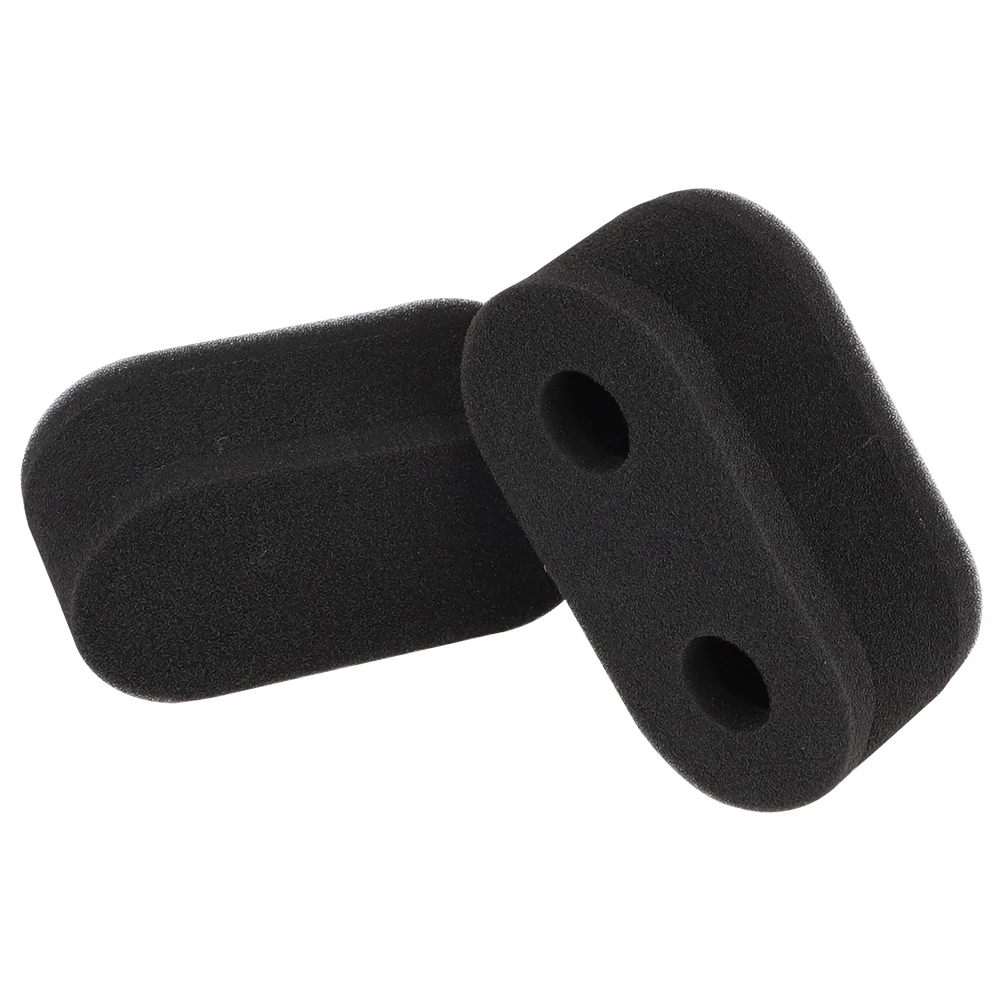 Air Filters 2x Black Foam Carb Sock Double Trumpets For Weber Dcoe Dellorto Jenvey Carburetor