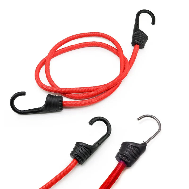 Bicycle Luggage Rack Carrier Elastic Band Bicycle Cargo Racks Tied Rubber Straps Rope Band With Hooks MTB Bike Accessories