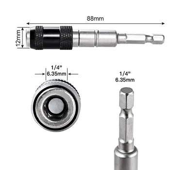 1/4 Hex Magnetic Ring Screwdriver Bits 2
