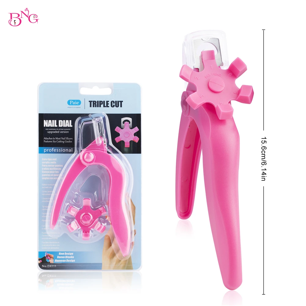 TripleCutAcrylicTipCutterMeasuringDial6SizeOptions