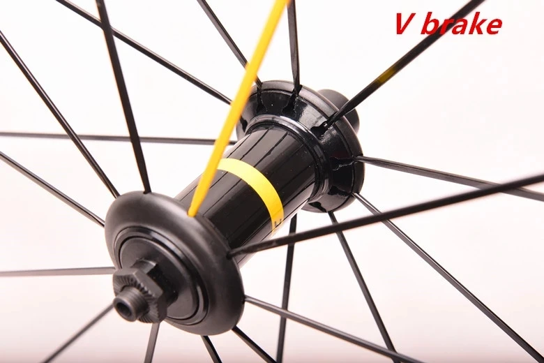 Paire De Roues Mavic Cosmic Equipe – 700C – Noir – Shimano – Corps De Roue Libre Cliquet