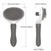 Pet Dog Brush Dog Hair Remover Dogs and Cats Pets Dogs Accessories Beauty Tools Cat Comb For Grooming Removes Hairs Supplies 6