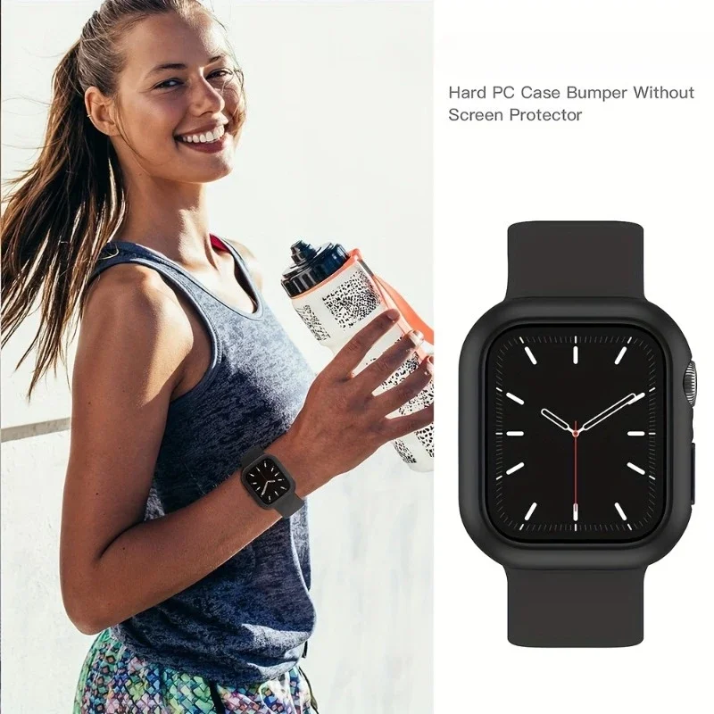 Sleek Matte Hard Cover Bumper Protector for Smartwatch Accessories