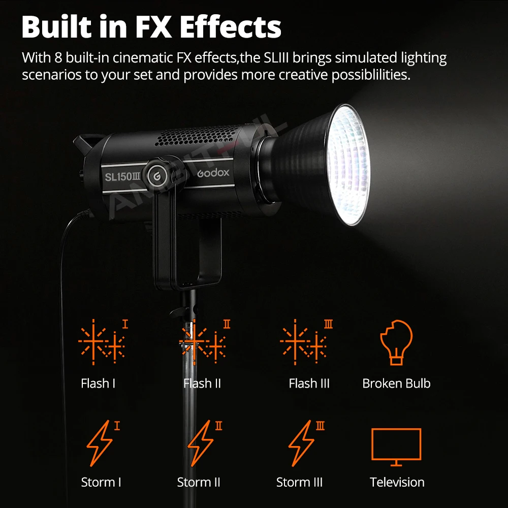 Led Video Light | Godox | Photographic Lighting - Sl150iii Sl-150w 