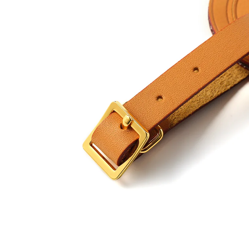 Personalisierte Maßgefertigte Erste-Buchstaben-Gepäckanhänger Bordkartenhalter Reisekartenhalter Farbwechselnder Leder-Trolley-Koffer Lederkartenhalter – Detail 10