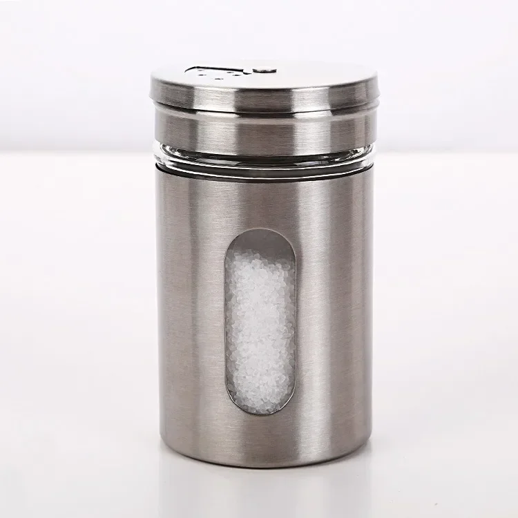 Agitatore Per Polveri In Acciaio Inox 304, Dosatore Per Cacao, Caffè, Zucchero A Velo E Spezie, Con Coperchio A Maglia Fine, 7.5x11.5 Cm