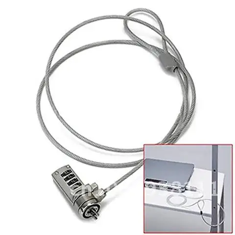 

Security Notebook Lock Password Digit Security Computer Lock Anti-theft Chain For Laptop PC Notebook