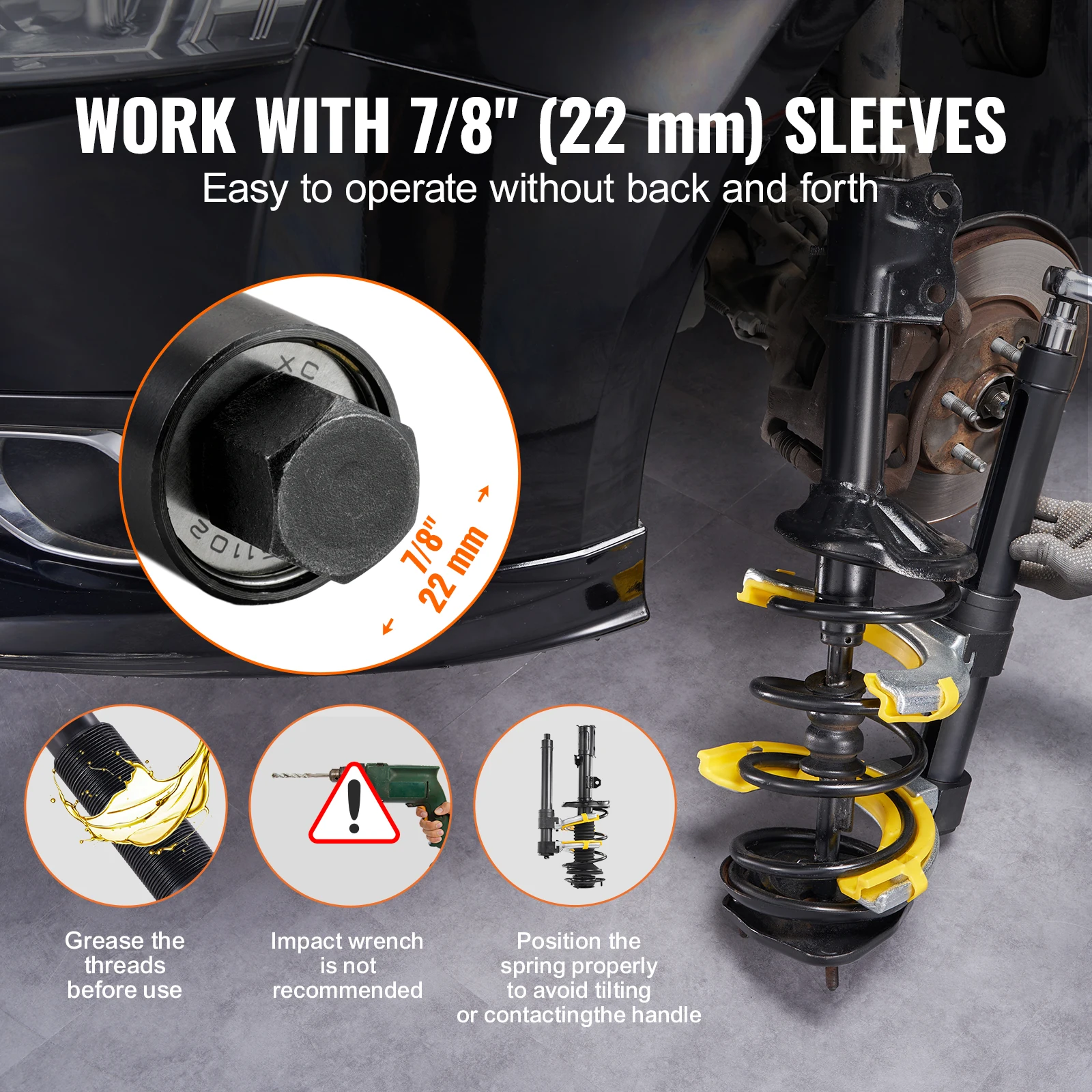 Strut Spring Compressor Kit 6