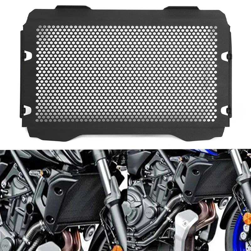 

Motorcycle Aluminum Radiator Guard Radiator Grille Cover Protector Fits For YAMAHA MT-07 FZ-07 MT07 FZ07 MT FZ 07 2021 2022