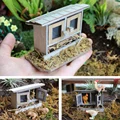 Wood chicken coop