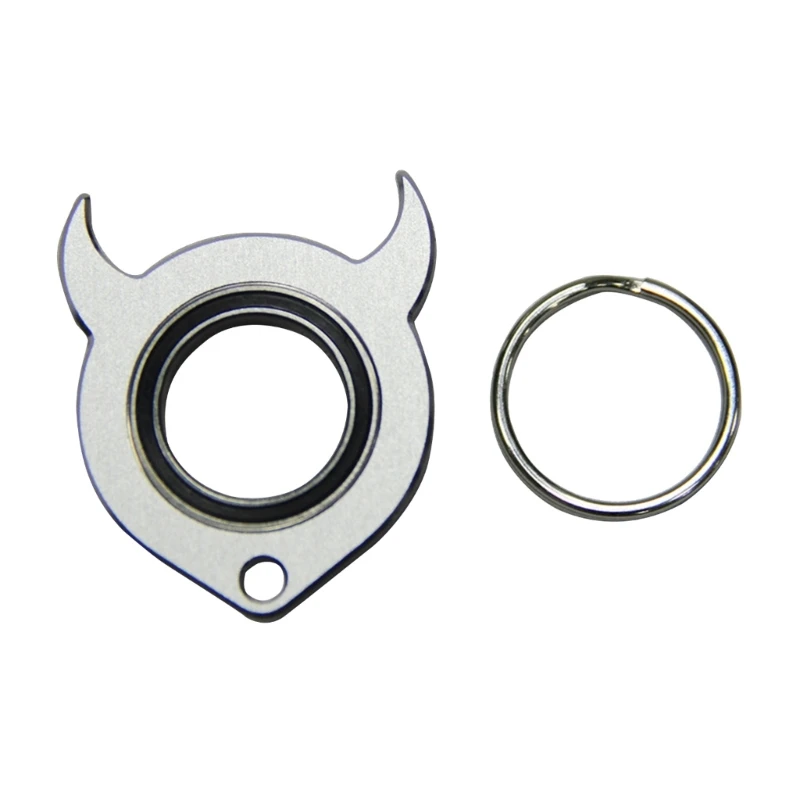 

Keychain Fidgets Spinner Anxiety Stress Relief Toy Gift for Adults Kids