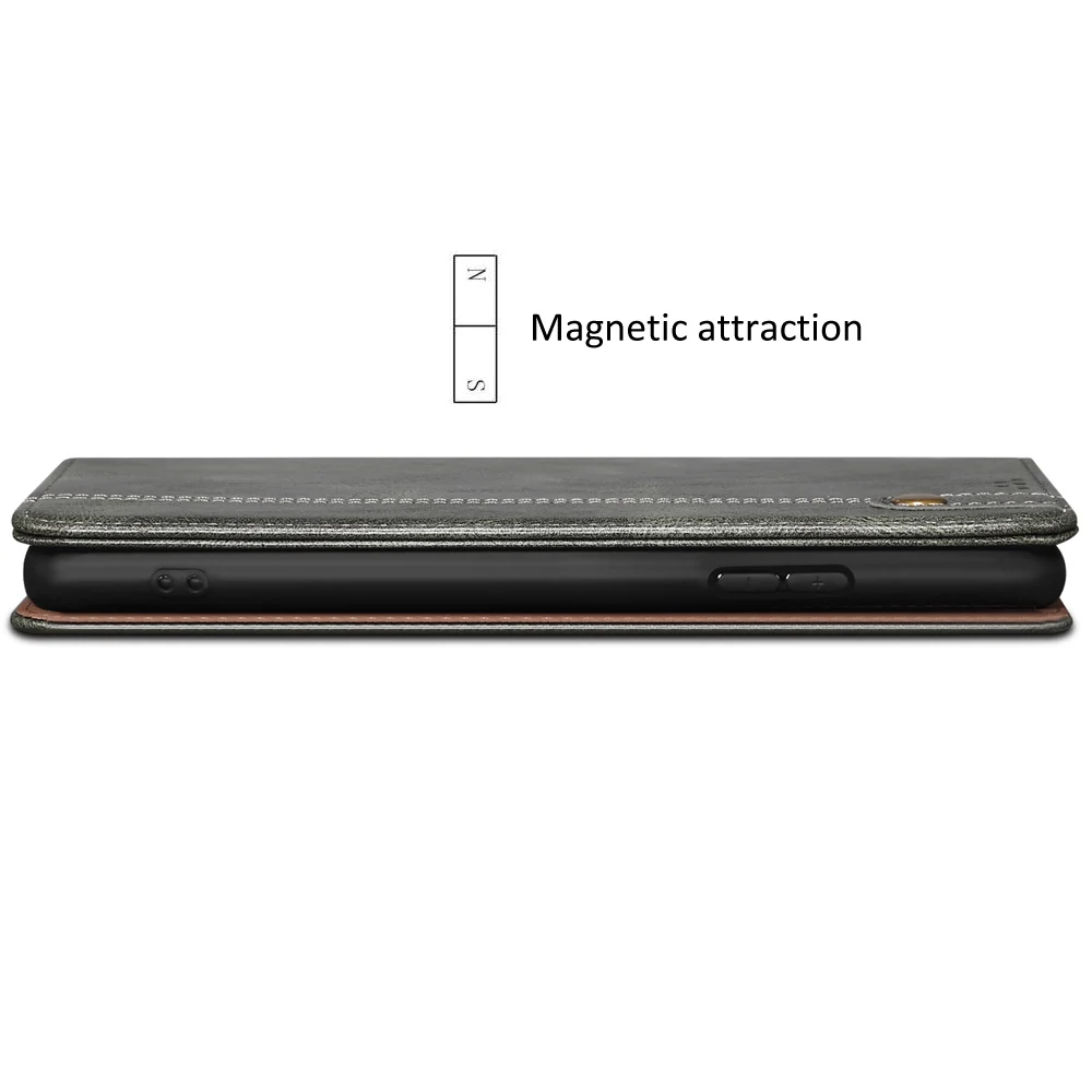 Waxy Leather Wallet Flip Phone Case For Huawei Nova 12 11 Se 10 Nova12 Nova11 Nova10 Pro Ultra Retro Vintage Cover Case