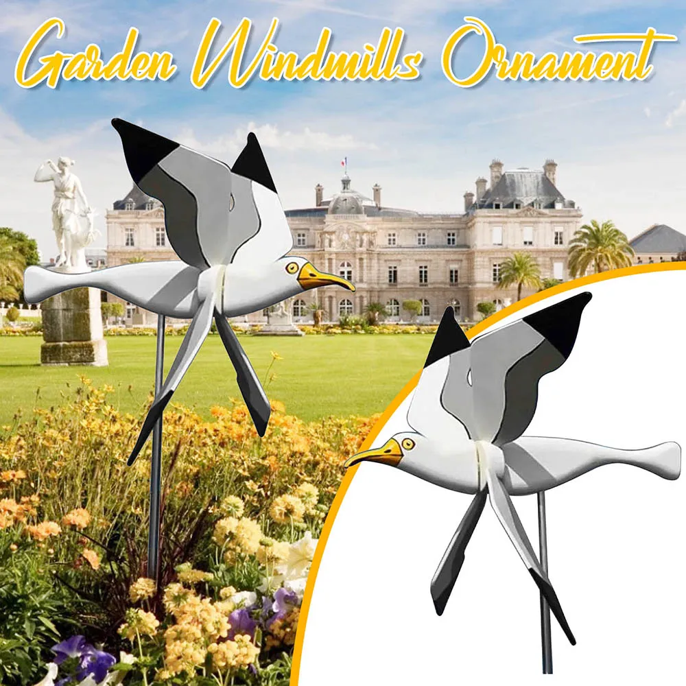 

Gift Durable Outdoor Ornament Delicate Craftsmanship Festive Decoration Eye-catching Design Colorful Wind Spinner For Garden