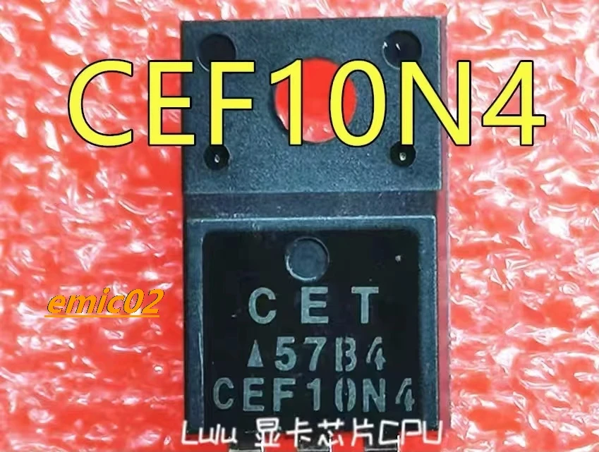 

5pieces Original stock CEF10N4 TO-220F MOS 10A 450V