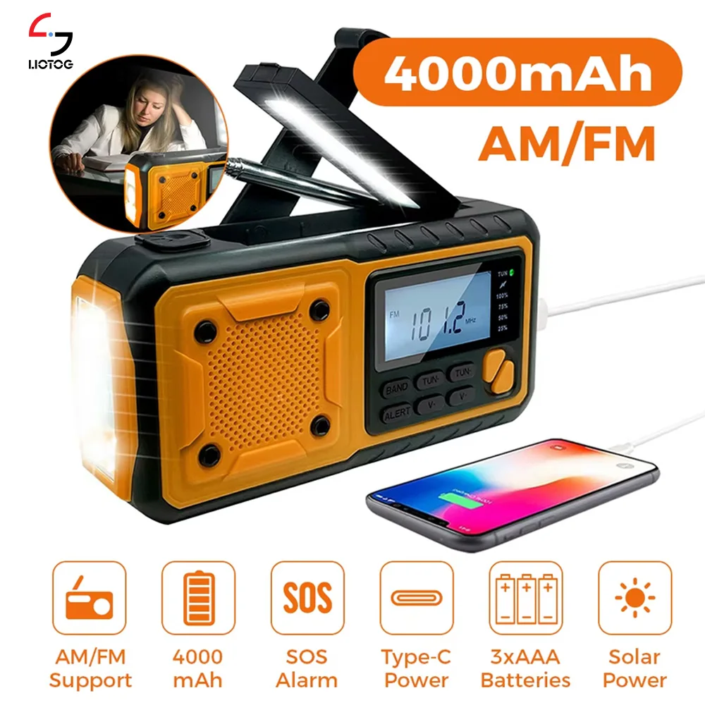 LOTOTG Solar Power / Hand Crank Radio 1
