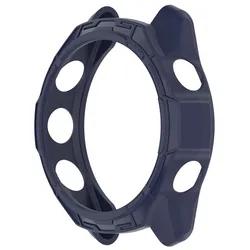 Premium Soft TPU Anti - Scratch Protective Case Cover & Bumper Shell - Forerunner 570 42mm (Blue)