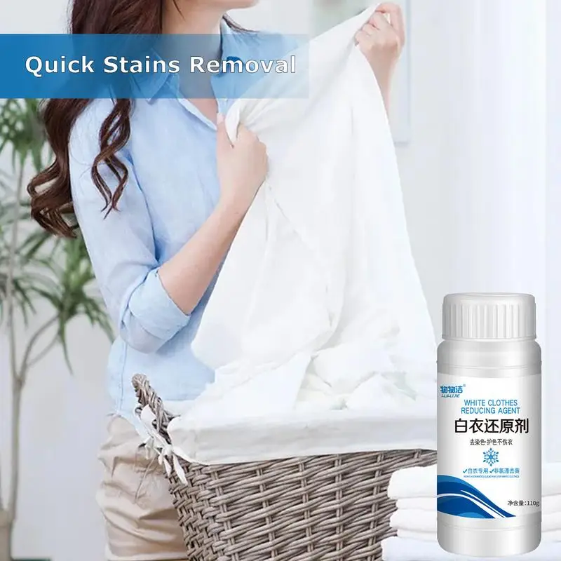 Household White Clothing Reducing Agent natural Laundry Whitener quick Clothes stain Whitener and Bleach removal Enzyme Boosters