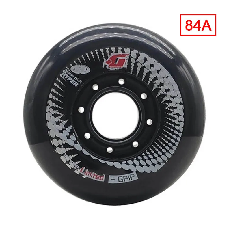 84A 85A 90A Inline Skates Wheels 72 76 80 mm Rubber Roller Sliding Slalom Skating Wheels Street Asphalt Road Skating roller skating wheels