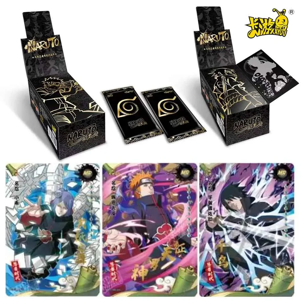 KAYOU Genuine Naruto Card Inherited Collection Card Ninja Age Special Pack New Sales Anime Character Collection Card