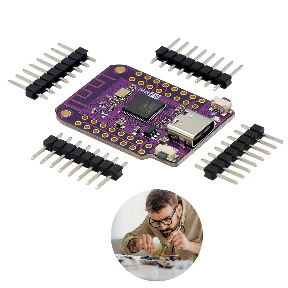 Ƶ̳ ̴ TYPE-C   , ESP32 S2 ̴ V1.0.0 ESP32-S2FN4R2 , 4MB ÷, 2MB PSRAM