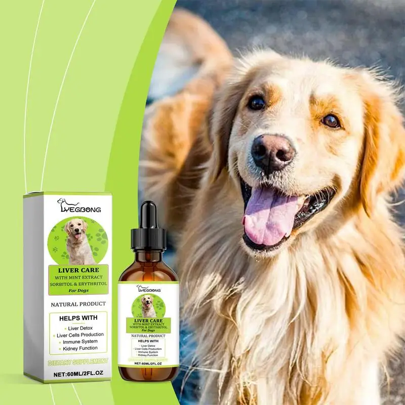 Dog Joint And Hip Supplement 60ml Liquid Drops for Home Indoor Outdoor