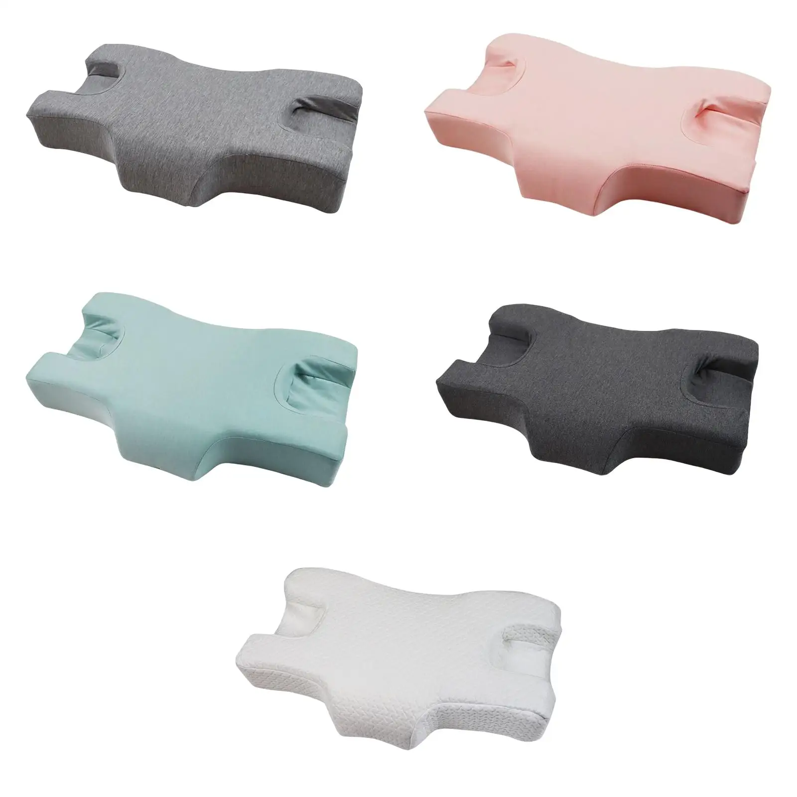 Sleeping Ergonomic Bed Pillow Face Wrinkle Prevention Face Cervical Pillow Neck Protection Comfortable Bedding Pillow for Woman 2