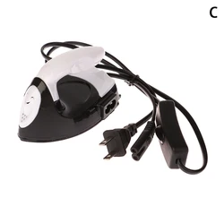 Compact Portable Electric Craft Iron - Handy Heat Press for DIY Projects and Laundry (US Plug - BK)