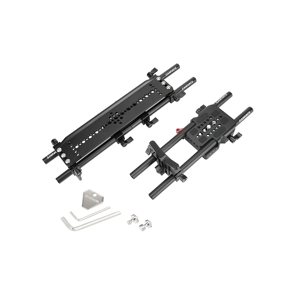 Shoulder Kit ARRI 12" Dovetail Bridge Plate With Quick Release Baseplate & 15mm