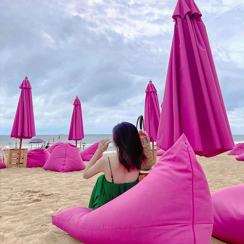 Outdoor seaside beach lazy bean bag sofa leisure