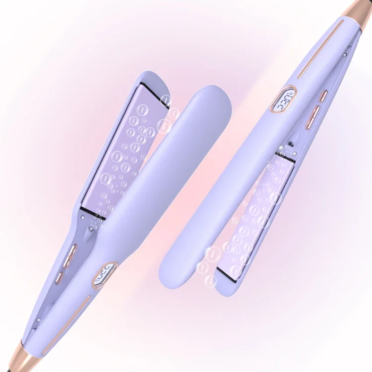 Care Cold Flat Iron Hair Straightener Comb Ice Cold Frozen Ice Flat Iron