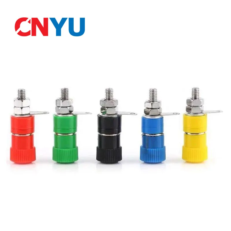 10 Prese A Banana 4mm Isolate - Connettori Rossi E Neri Per Amplificatori | Per Circuiti Elettrici E Test - Foto 5