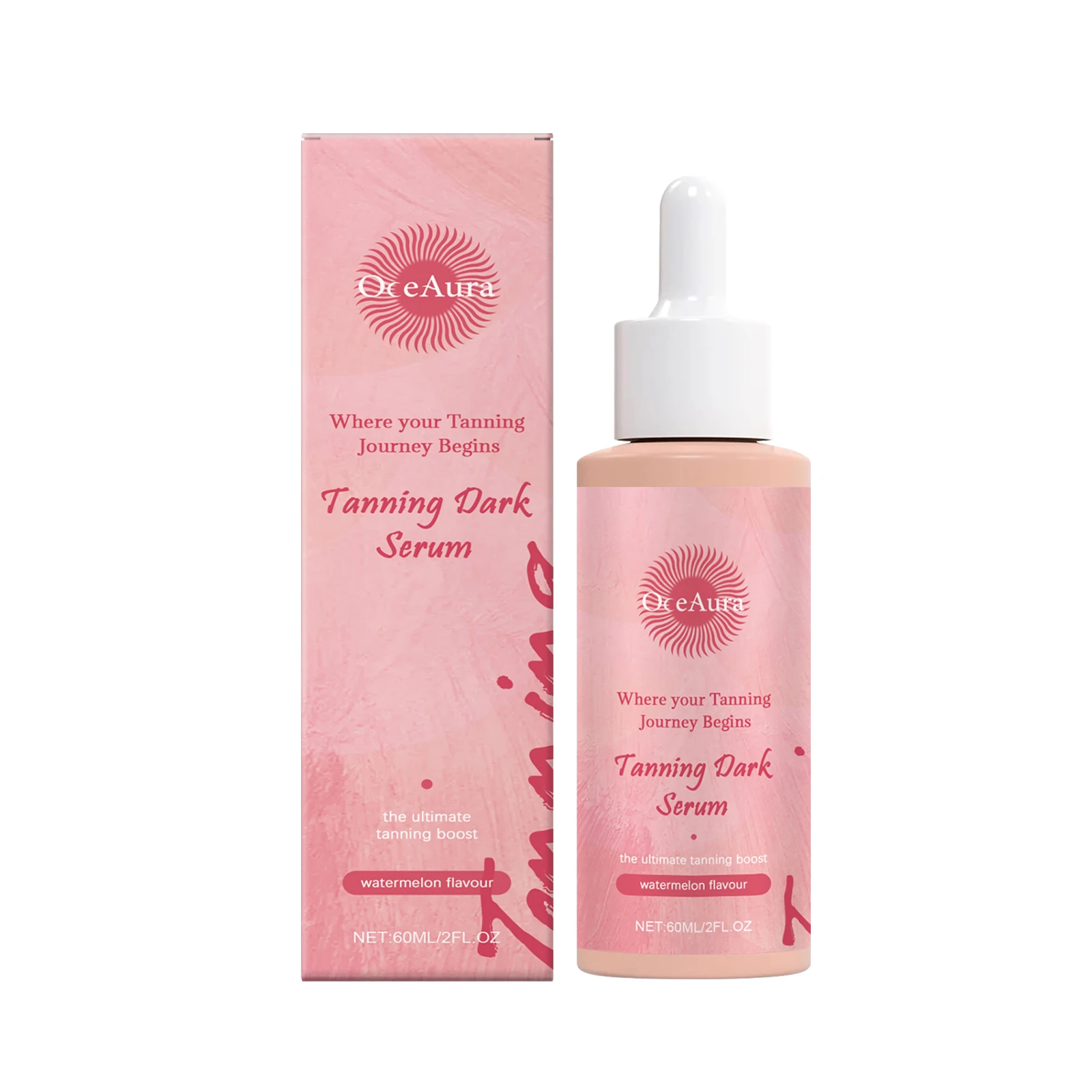 1/3/5pcs Oceaura Tanning Serum Sunless Self Tanner Lasting Solarium Suntan Skin Moisturizing Repair Face Body Bronzing Tan Drop