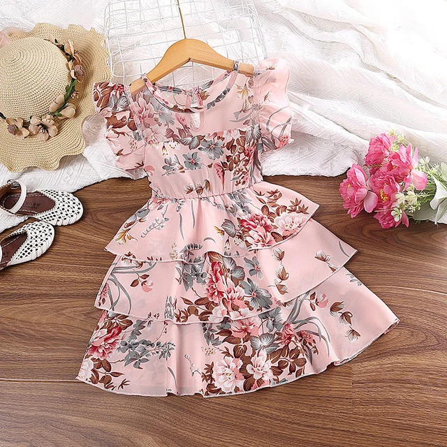 Vestido Infantil Princesa Rosa 2