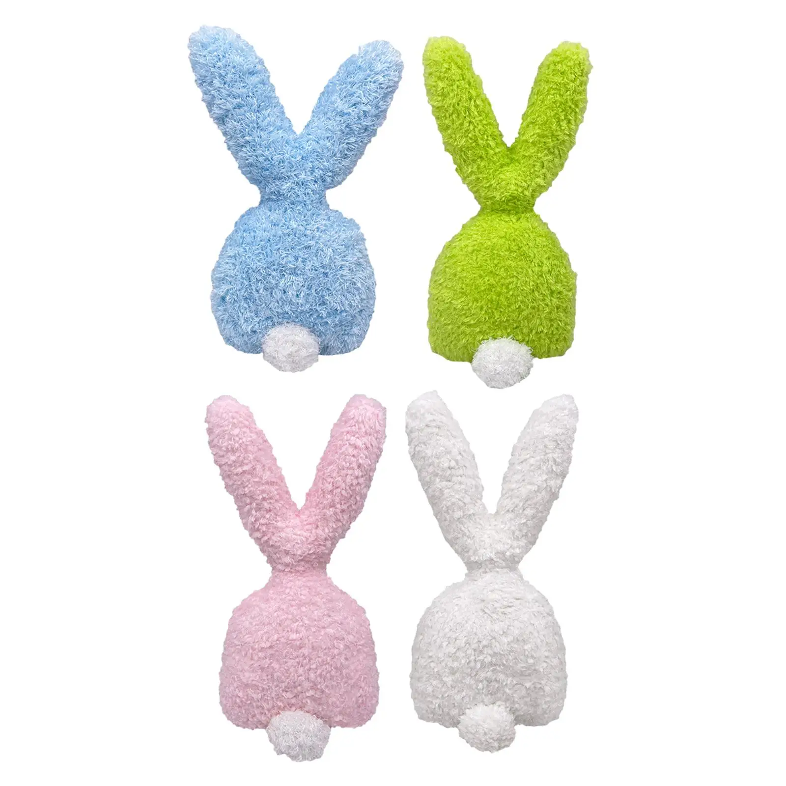 Rabbit Stuffed Animal Throw Pillow Office Rabbit Doll Easter Bunny Plush Toy