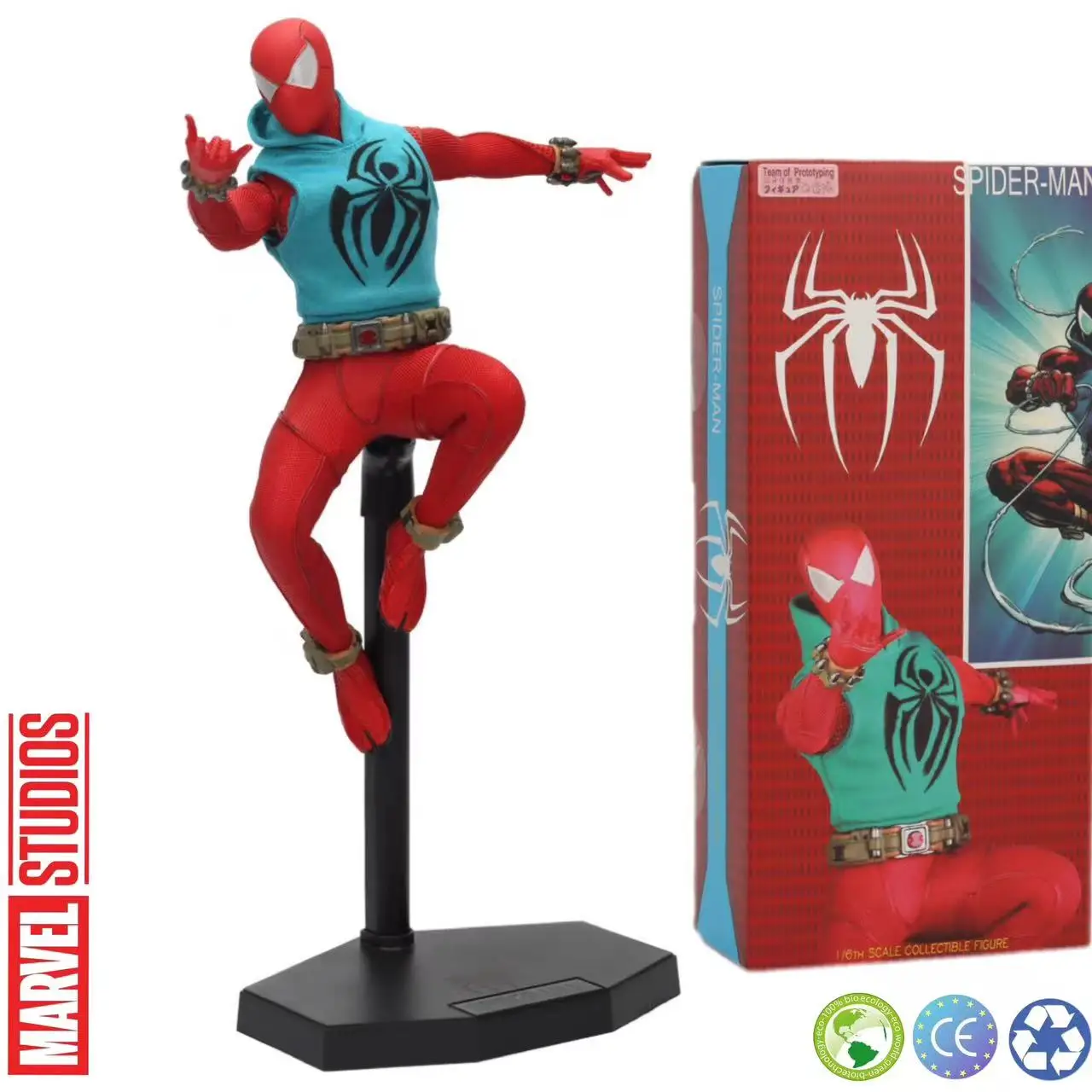 Marvel spider man - figurine articulée collector 1/6 eme - Hot toys