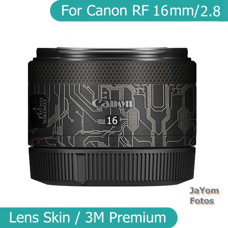 Rf16mm/2.8 Camera Lens Body Sticker Coat Wrap Protective Film Decal