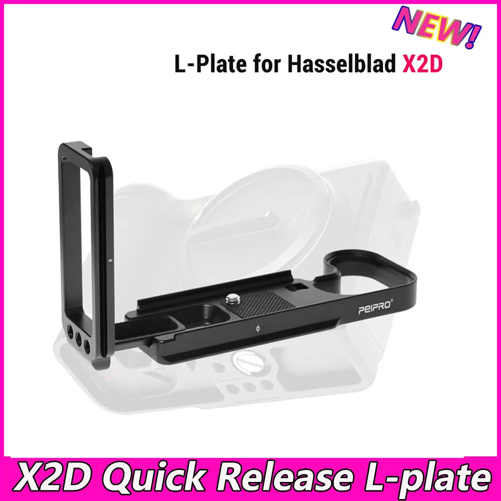 Peipro X2D Piastra Di Base Per Impugnatura Della Fotocamera Con Staffa A L A Sgancio Rapido Per Fotocamere Hasselblad X2D