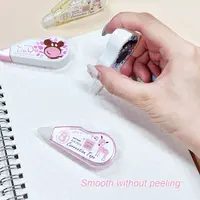 4Pcs Mini Correction Tape, Cartoon Cute Student Error Correction Supplies, Office Financial Correction Tape 3